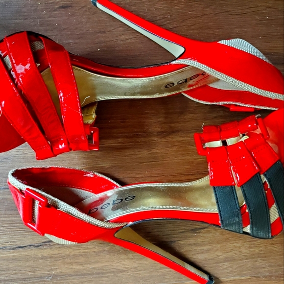 BEBE Platform Heels - Picture 2 of 3